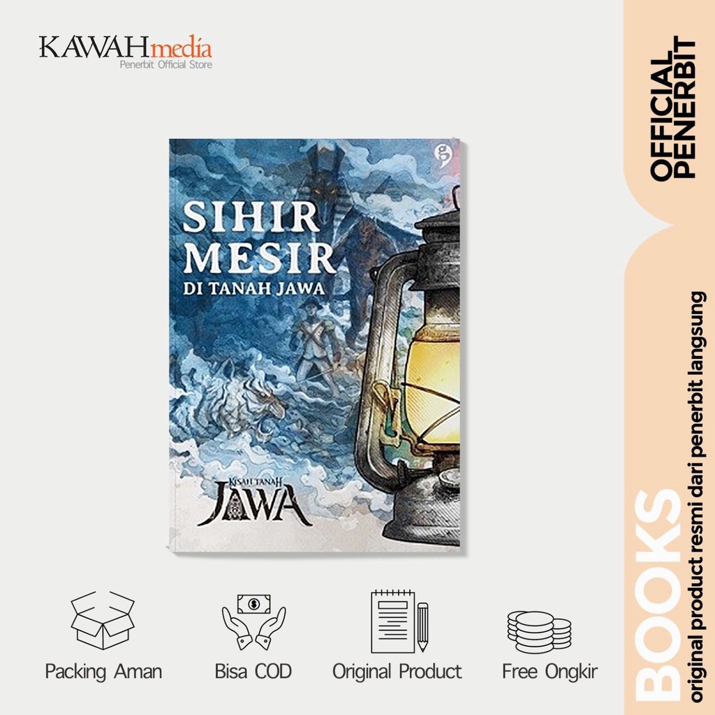 Buku Misteri Sihir Mesir Di Tanah Jawa-Kisah Tanah Jawa Gagasmedia Kawahmedia
