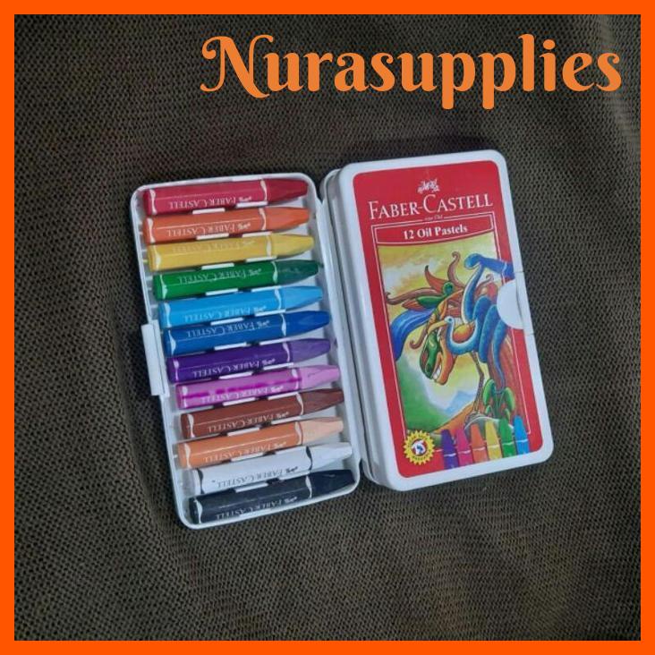 

Oil Pastel 12 W Faber Castell /alat gambar anak