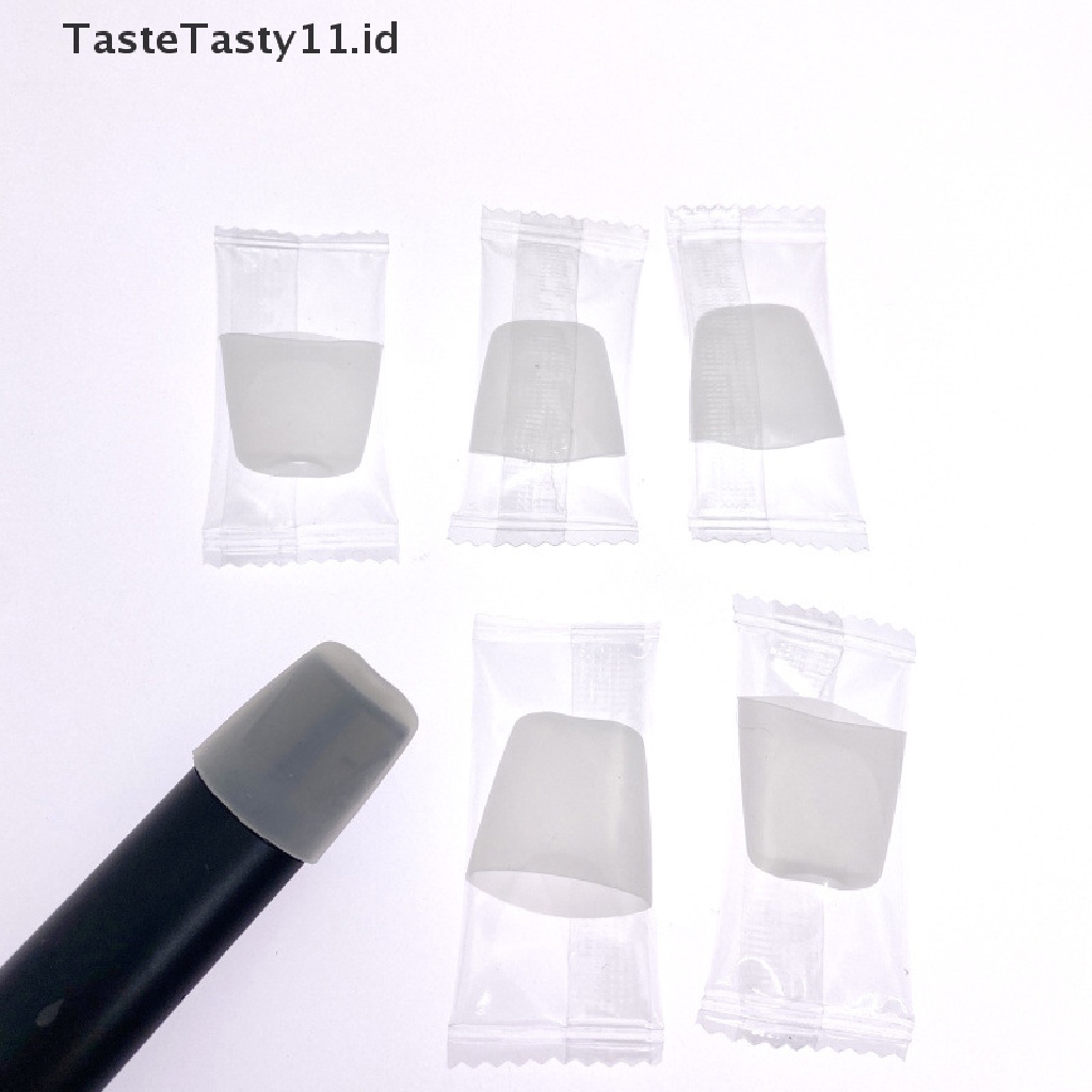 10pcs / Lot Holder Mouthpiece Bahan Silikon Food Grade Sekali Pakai Untuk Relx