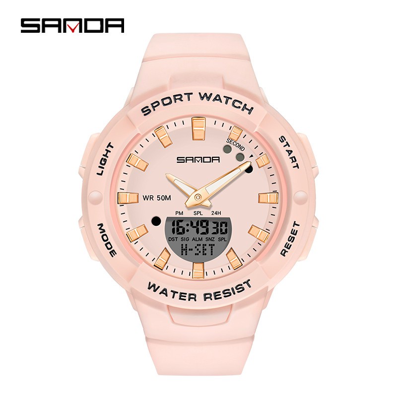 Jam Tangan Fashion Import Pria Karakter Sport Anak L1B8 Wanita Asli Terbaru Electronic Tahankarat Re