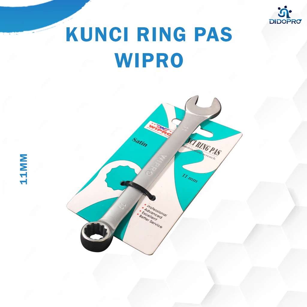 Kunci ring pas 11mm WIPRO Combination wrench kunci ringpas 11 mm kunci ringpas 11mm