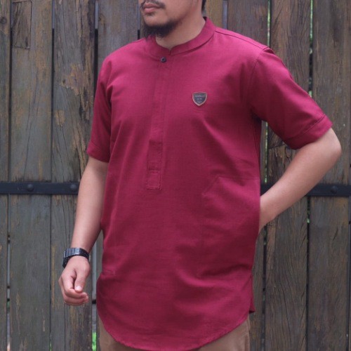 baju koko kurta pakistan lengan pendek original marajo qurta