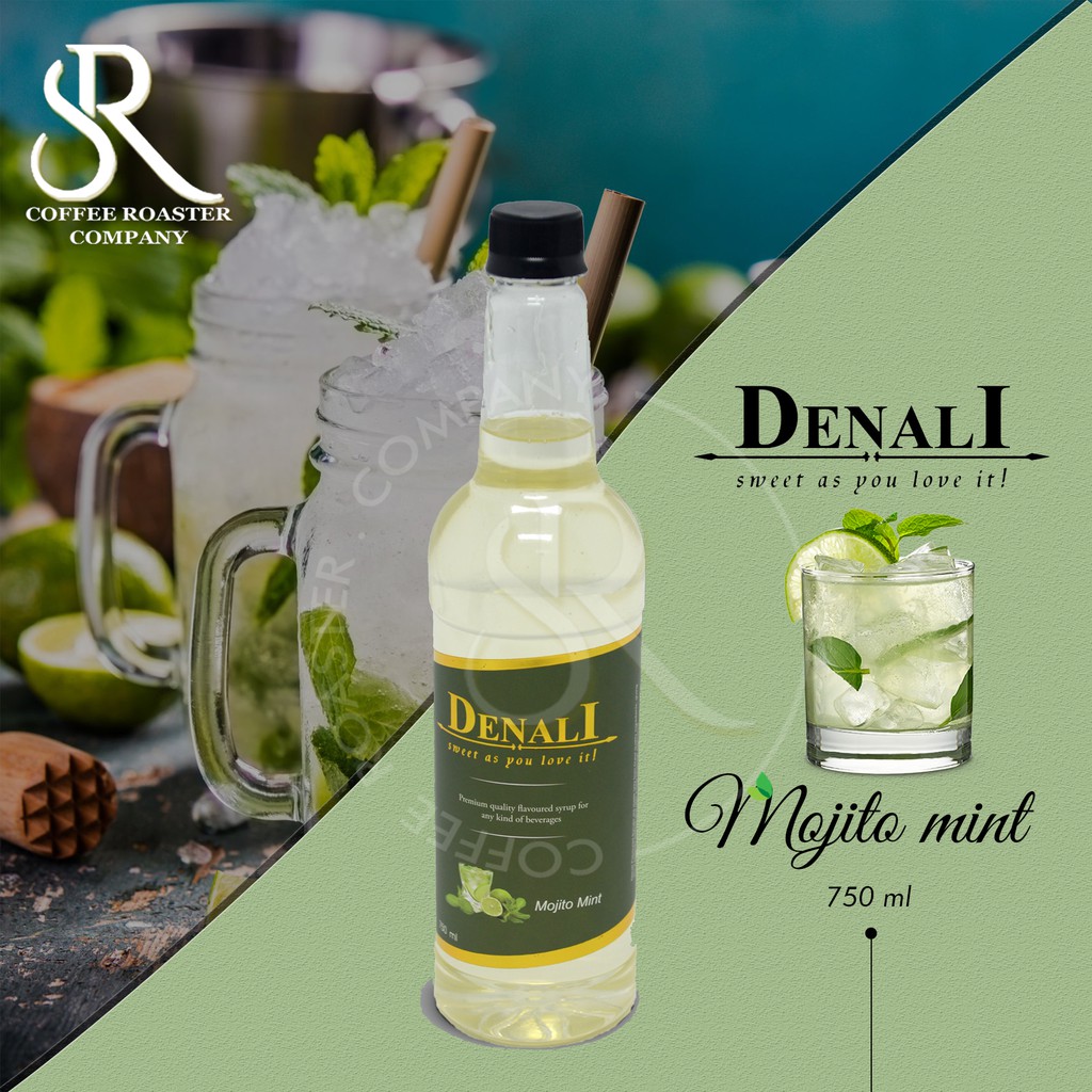 

Denali Syrup Mojito Mint 750ml (Bukan MONIN - TOFFIN) / Sirup Denali Mojito Mint