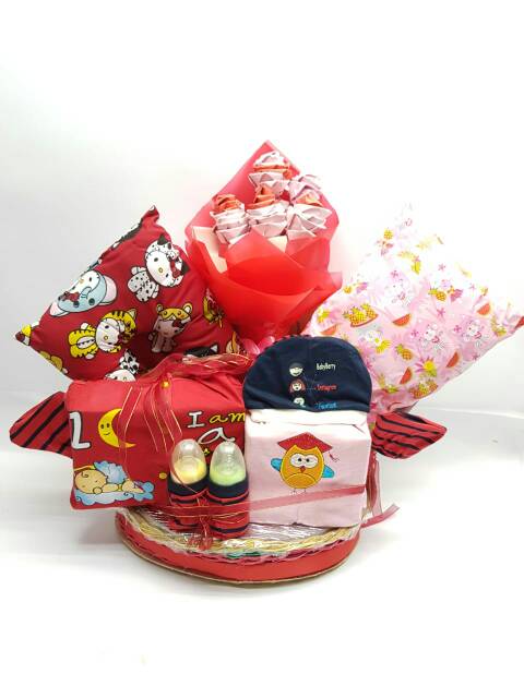 Parcel Hampers Red Pink s1