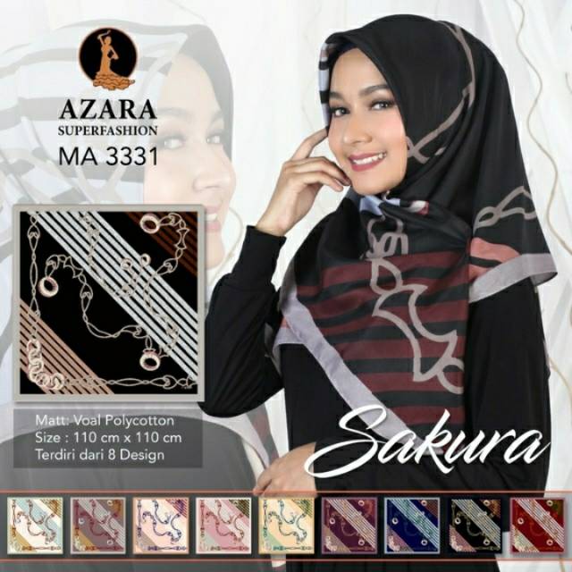hijab azara motif