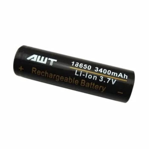 BATERAI BATTERY 18650 AWT 3400 MAH