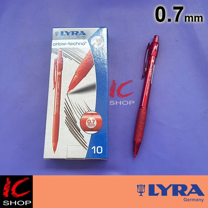 

Pensil Mekanik Lyra 0.7 mm - Orlow Techno
