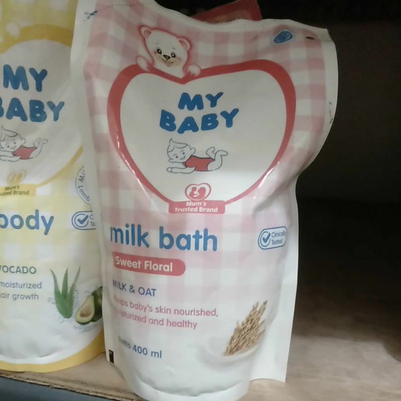 My Baby Milk bath Sweet Floral Refil 400ml