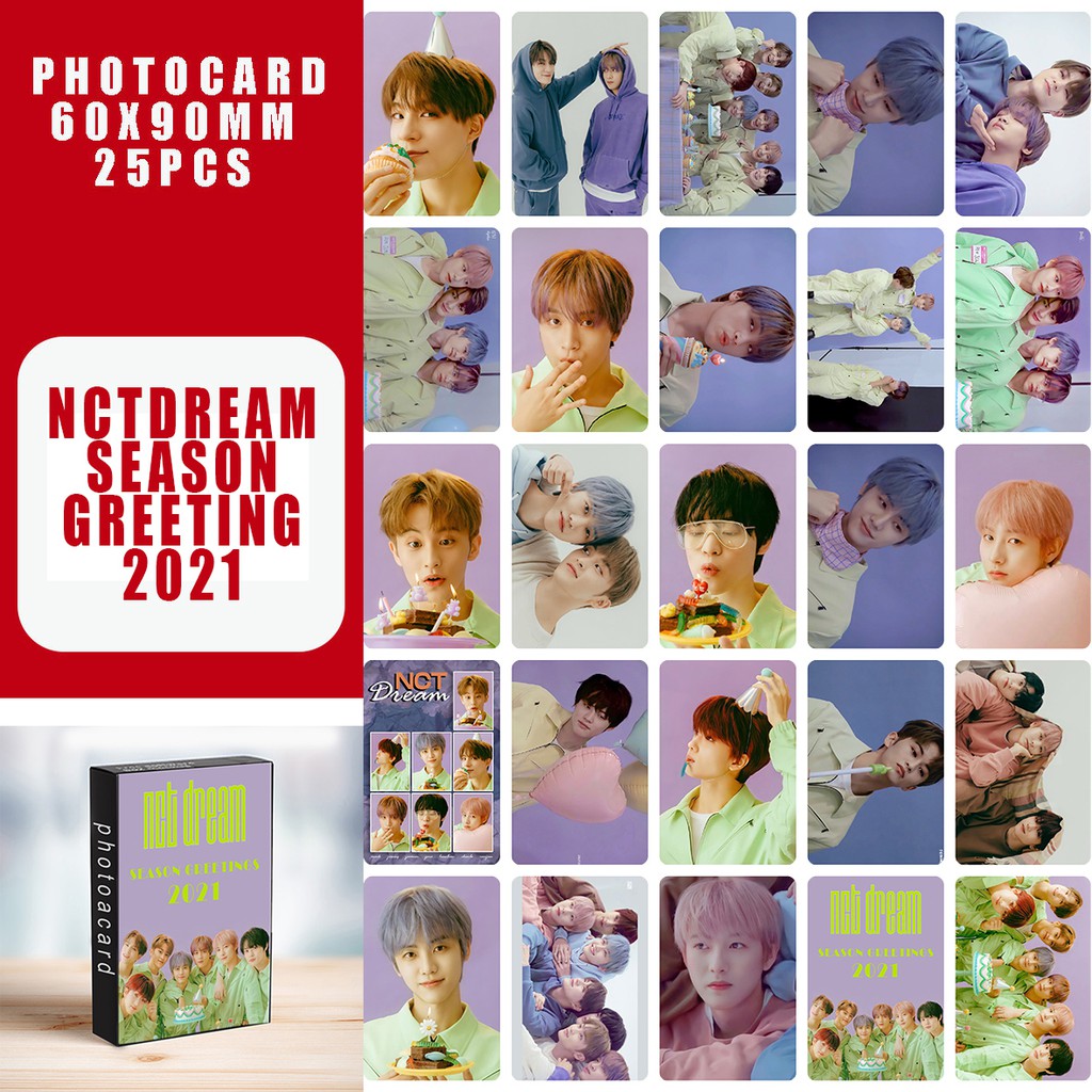 photocard nct season greeting  ( bisa cod)