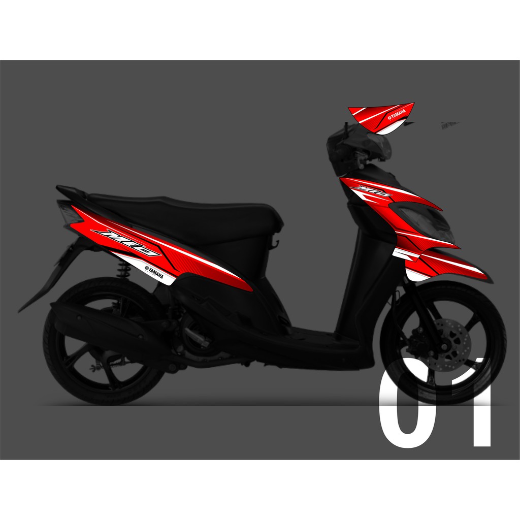 DECAL STICKER STRIPING MIO SPORTY 001 Shopee Indonesia