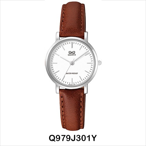 QQ Original Q979J Series Jam Tangan Wanita - Kulit