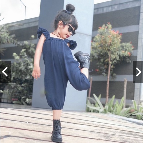 NAURA JUMPSUIT / OVERALL ANAK (usia 1-7 tahun) | JUMPSUIT SETELAN ANAK / BAYI PEREMPUAN