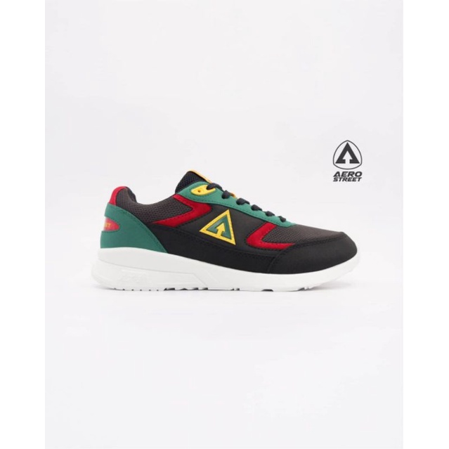 Sepatu Aerostreet - Osaka Hitam Merah