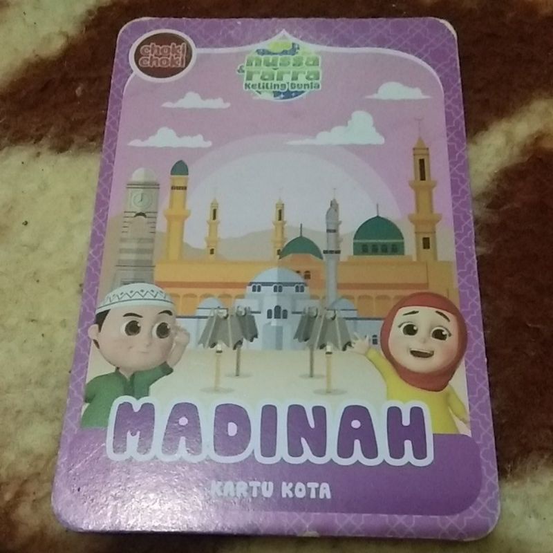Kartu choki choki nussa rara (madinah)