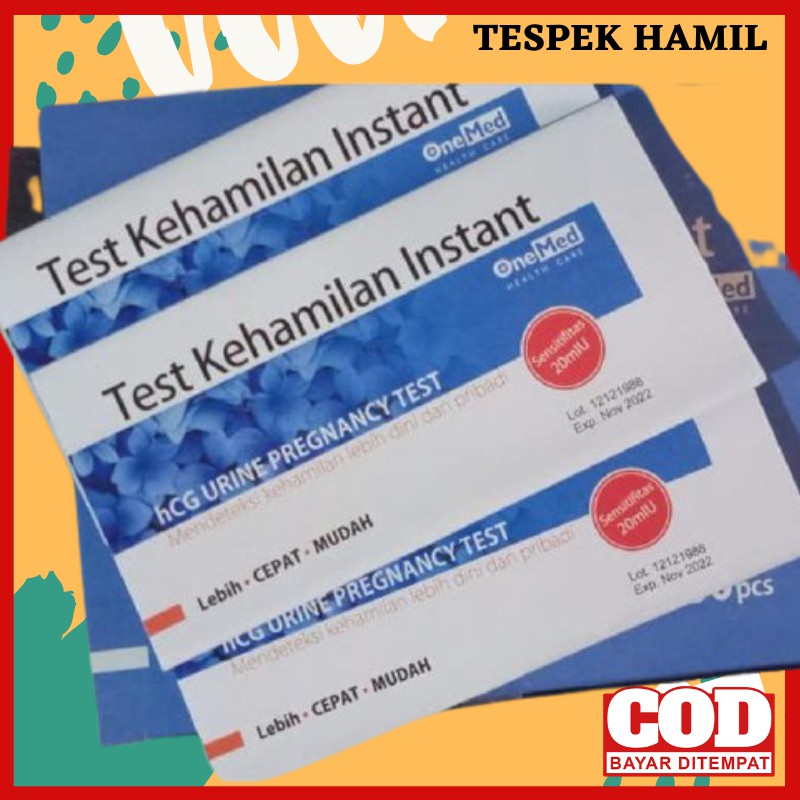 Cod Alat Test Pack Tespack Tespek  Kehamilan Hamil Onemed Sensitif Digital