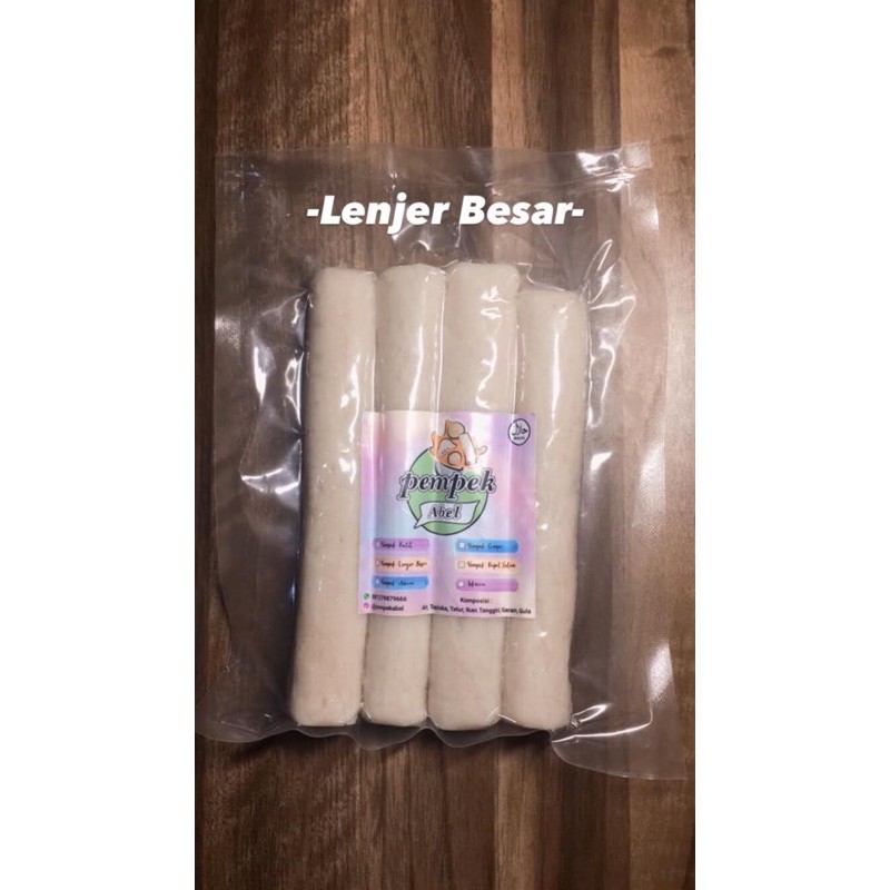 

Pempek Lenjer besar