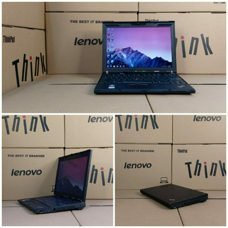 LAPTOP LENOVO THINKPAD  X201 CORE I5 GEN1 RAM 4GB HDD 250GB BEKAS BERKUALITAS