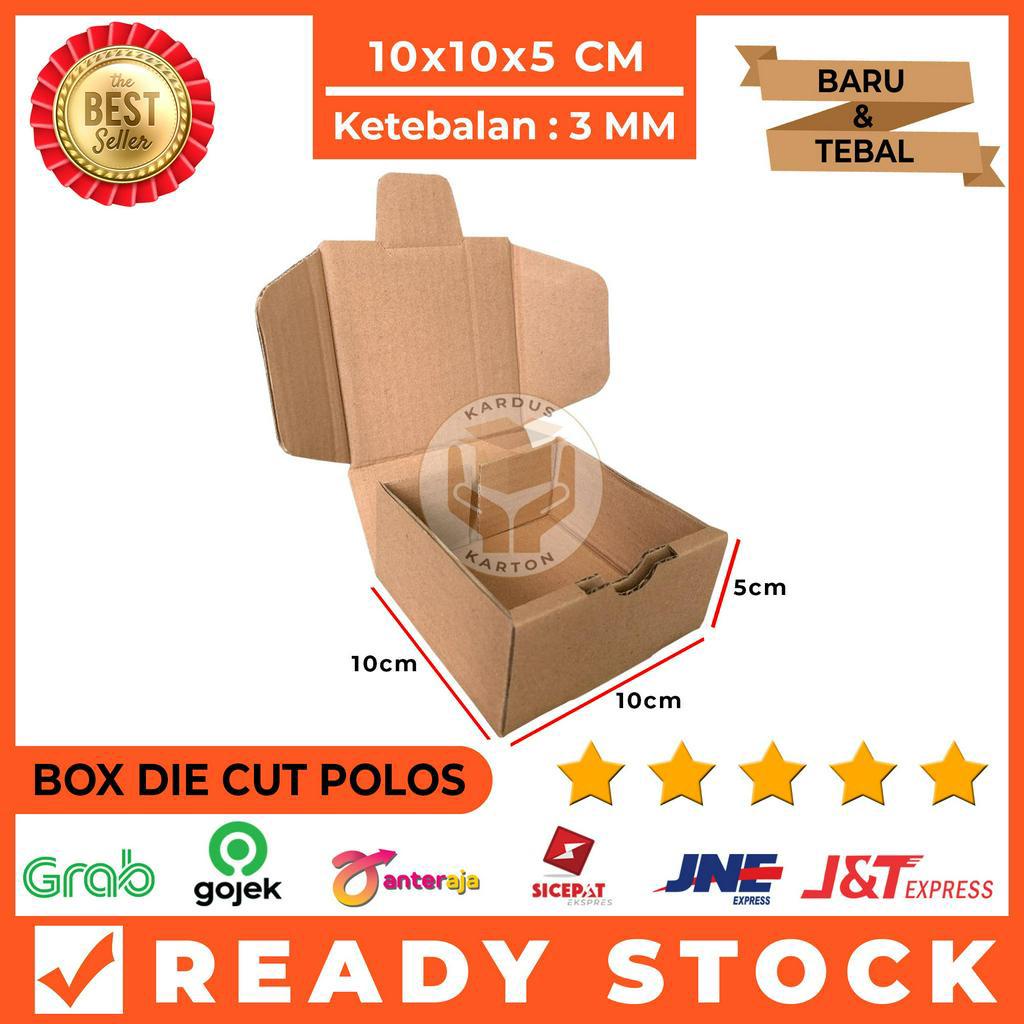 

Kardus Die Cut Pizza Polos 10X10X5 Cm Single Wall, Tebal 3 MM