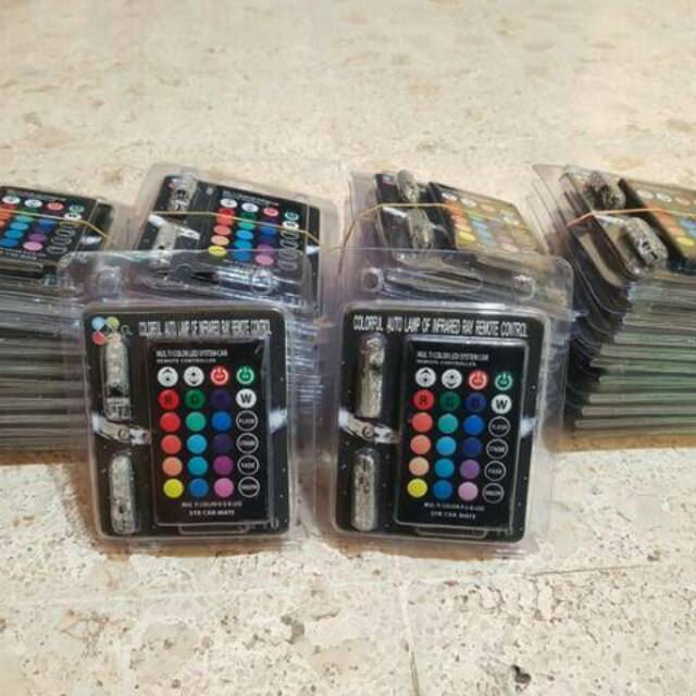 LAMPU SENJA SEIN LED T10 RGB / LAMPU LED SEIN LED SENJA LED PLAFON / LAMPU T10 RGB REMOT
