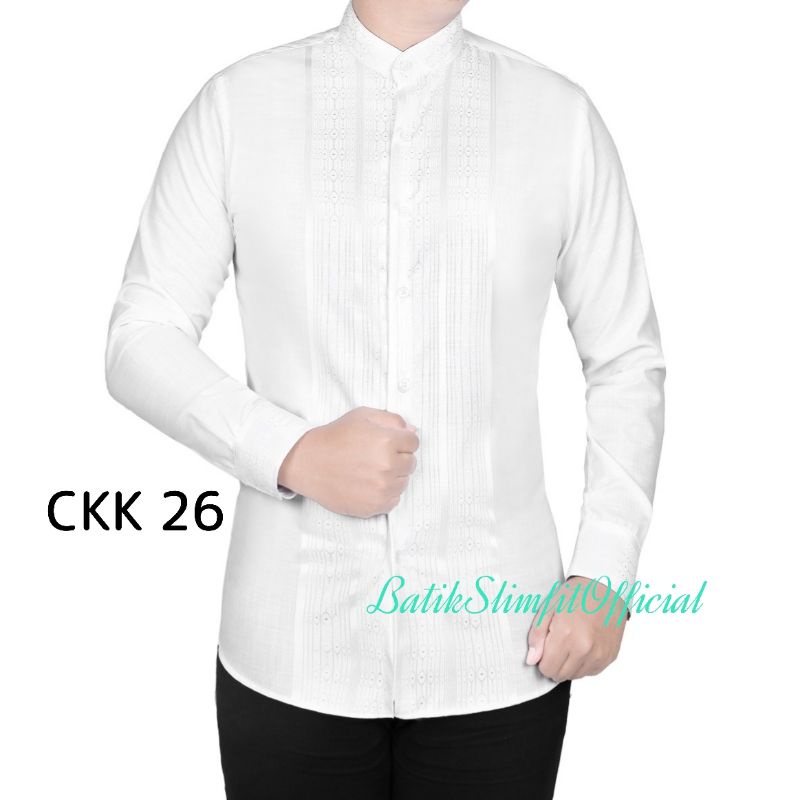 ready xxl baju muslim koko premium slimfit asli