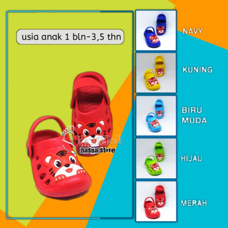 DX-008E sepatu anak baim motif kucing Tiger ori Dulux size 21-26  Balita