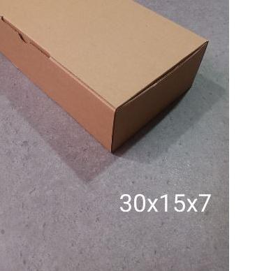 

☼ (10pcs) Kardus Uk. 30 X 15 X 7 cm....Die Cut kotak Kue, snack -aksesoris-dll model box pizza ♢
