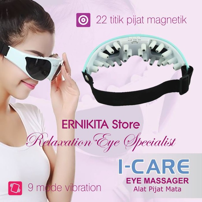 free ongkir      Alat Pijat Mata I-CARE EYE MASSAGER
