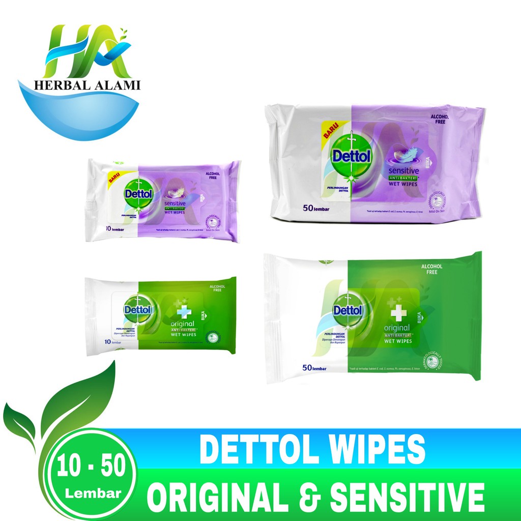 Dettol wipes  / tissue basah dettol
