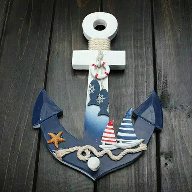 Properti foto studio : Dekorasi gantung jangkar