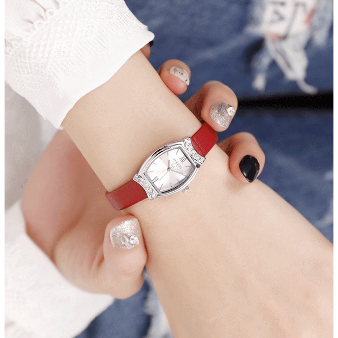 Julius JA-1136 / JA1136 ORIGINAL Jam Tangan Wanita Korea Cantik dan Stylish Kristal Elegan