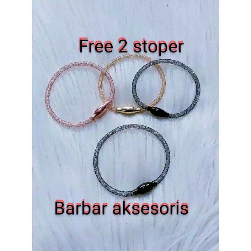 Gelang Gelitter Pengait Magnet.