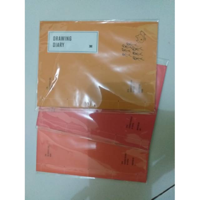 DRAWING DIARY TAEHYUNG JIN SUGA