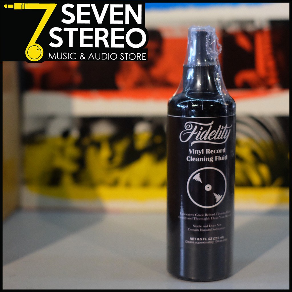 FIDELITY RECORD CLEANER - Cairan Pembersih Piringan Hitam Vinyl 250ML