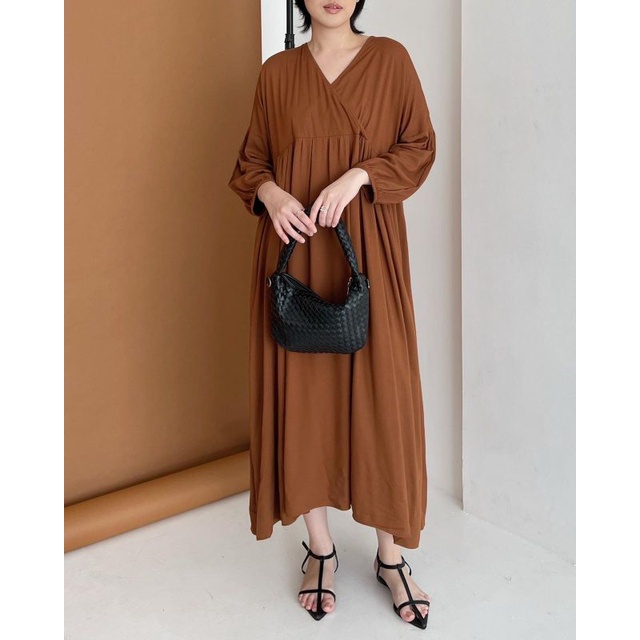 TRICK & TRICKY MALIKA DRESS TERACOTTA