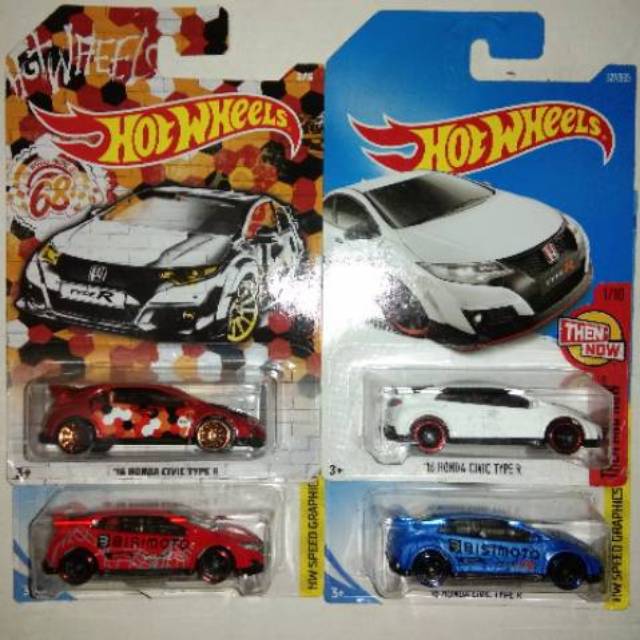 Hot Wheels 16 Honda civic Type R