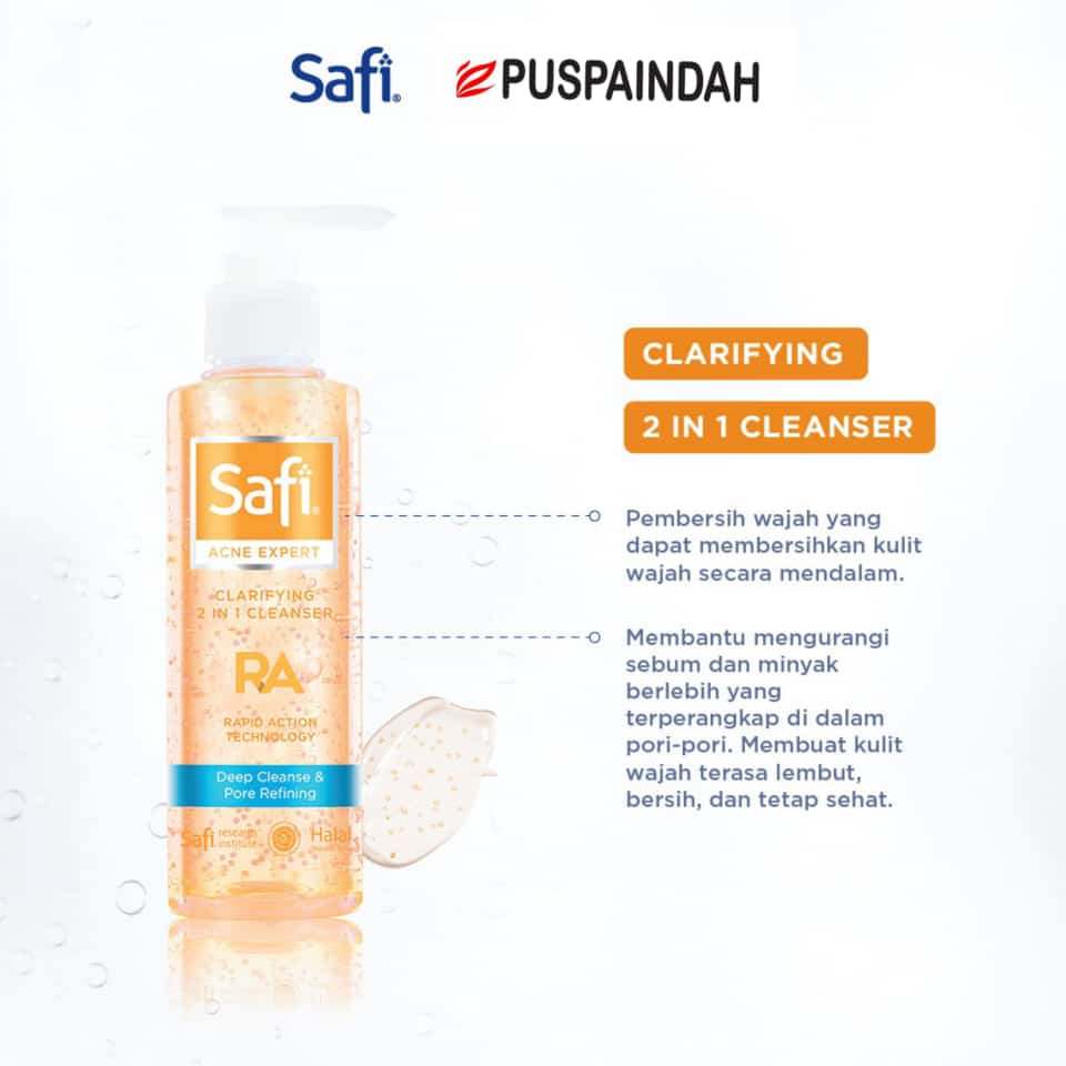 SAFI ACNE EXPERT CLARIFYING 2in1 CLEANSER 150ml