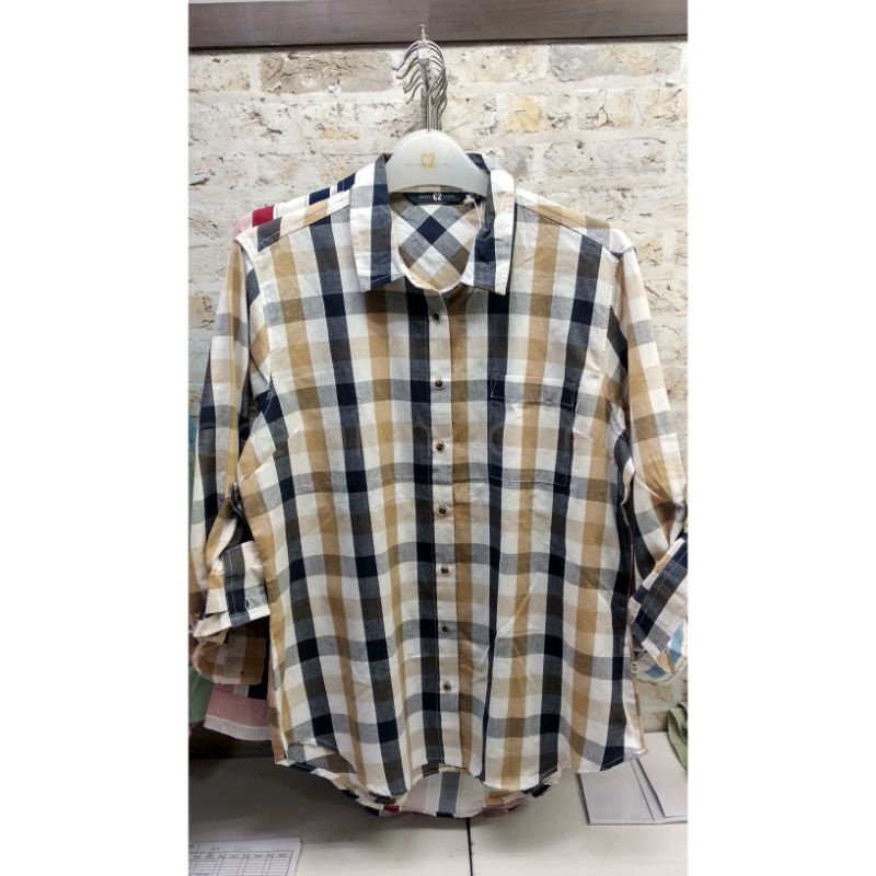 C2 | Kemeja C2 Outfitters Original Kemeja Kotak-kotak