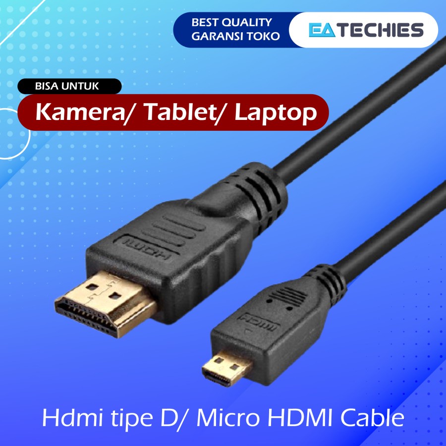 KABEL MICRO HDMI TO HDMI 1.5M / KABEL MICRO HDMI 1.5 METER