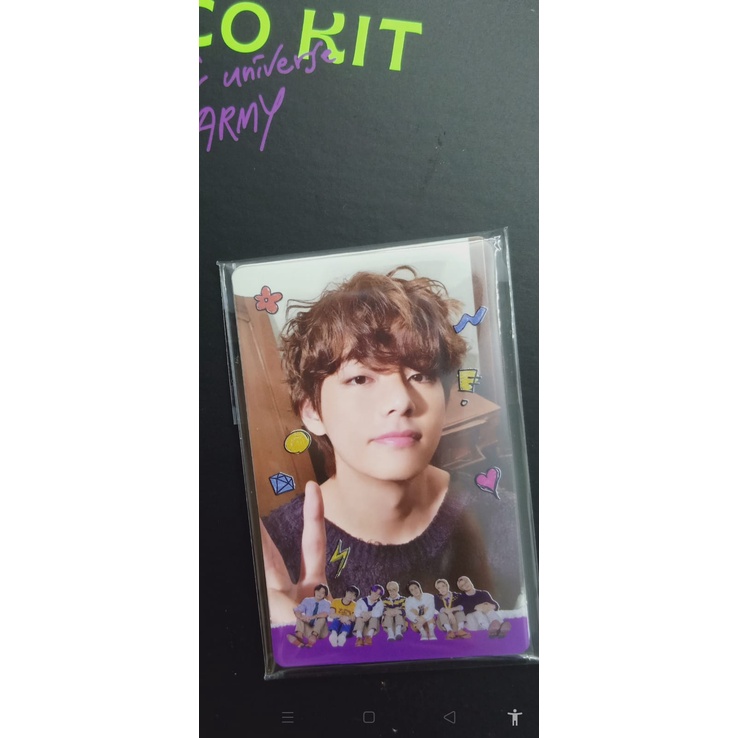 BTS DECO KIT RPC Taehyung V PC Official Photocard