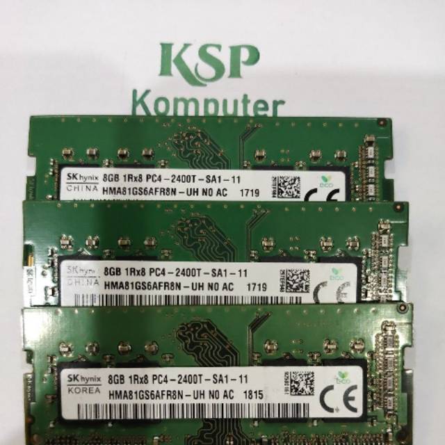 Memory Laptop 8GB-PC4-2400T