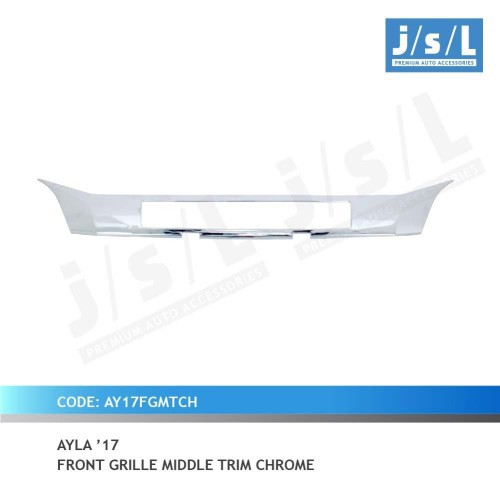 List Grille Tengah New AYLA 2017 Chrome