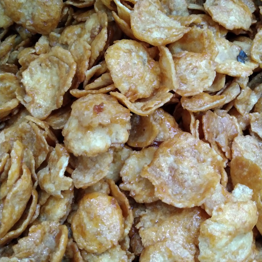 

EMPING MANIS PEDES 1 KG / KRIPIK EMPING PEDES MANIS CRISPY