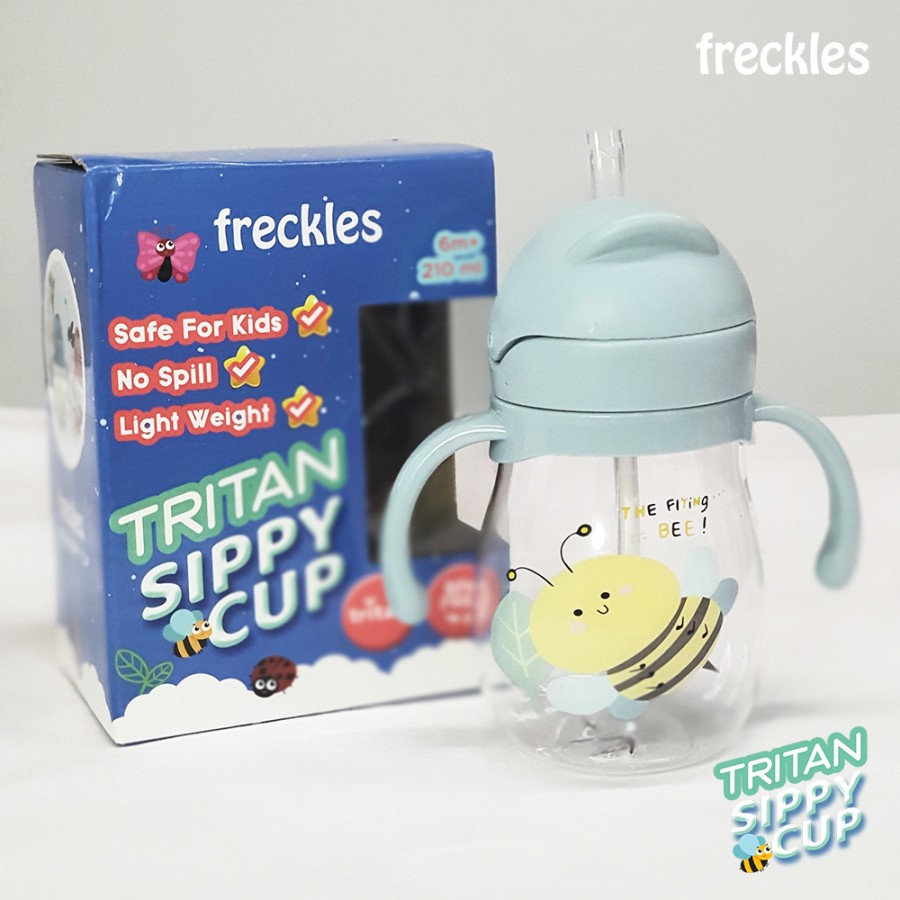 FRECKLES TRITAN SIPPY CUP WATER 6M+ / 210 ML