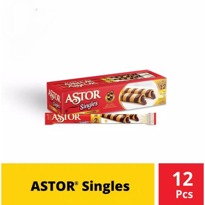 Astor SINGLES 1 box 12 Pcs @14 Gram