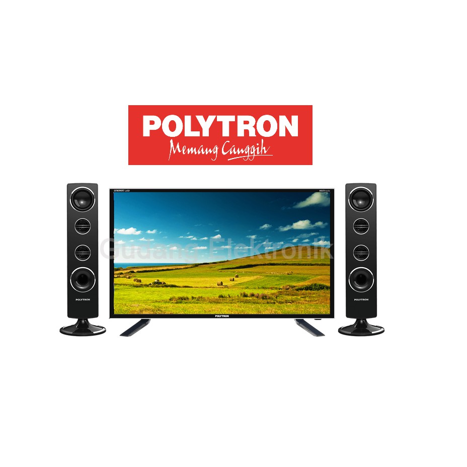 TV LED POLYTRON 32 Inch PLD-32T1500 Tower CinemaX GARANSI RESMI LAMPUNG