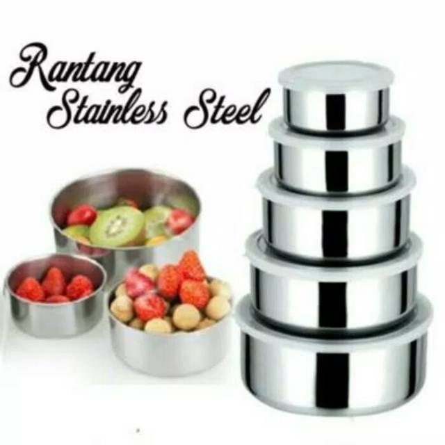 RANTANG SUSUN 5 STAINLESS / PROTECT FRESH BOX FOOD