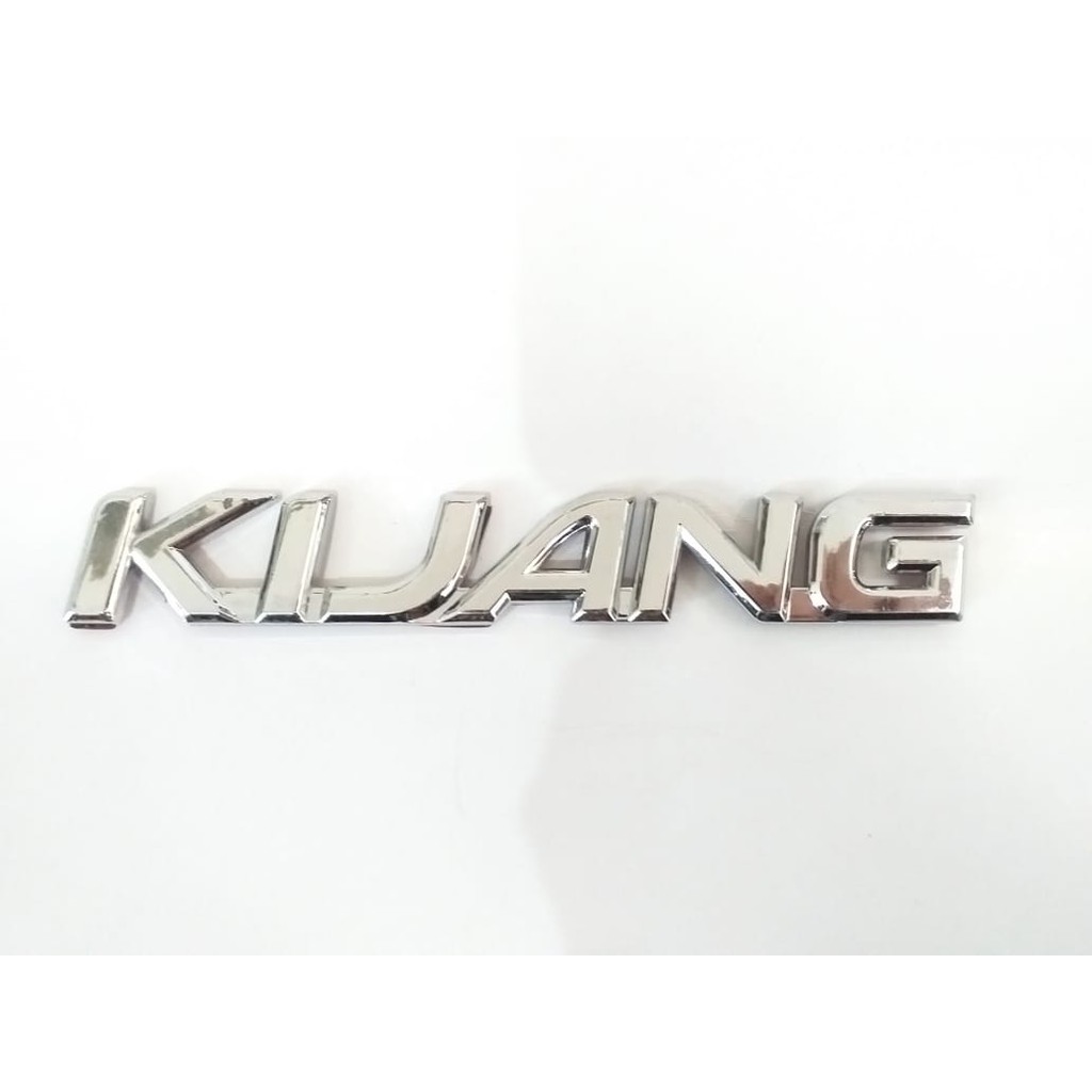 Emblem  Logo  Tulisan Kijang Model Besar Chrome