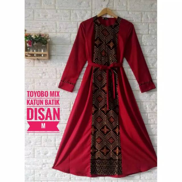 PROMO ..Gamis Lebaran batik