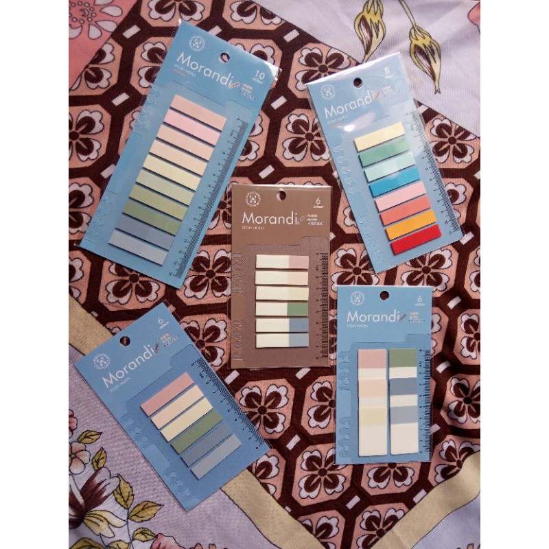 

Morandi color Index Label Stikers