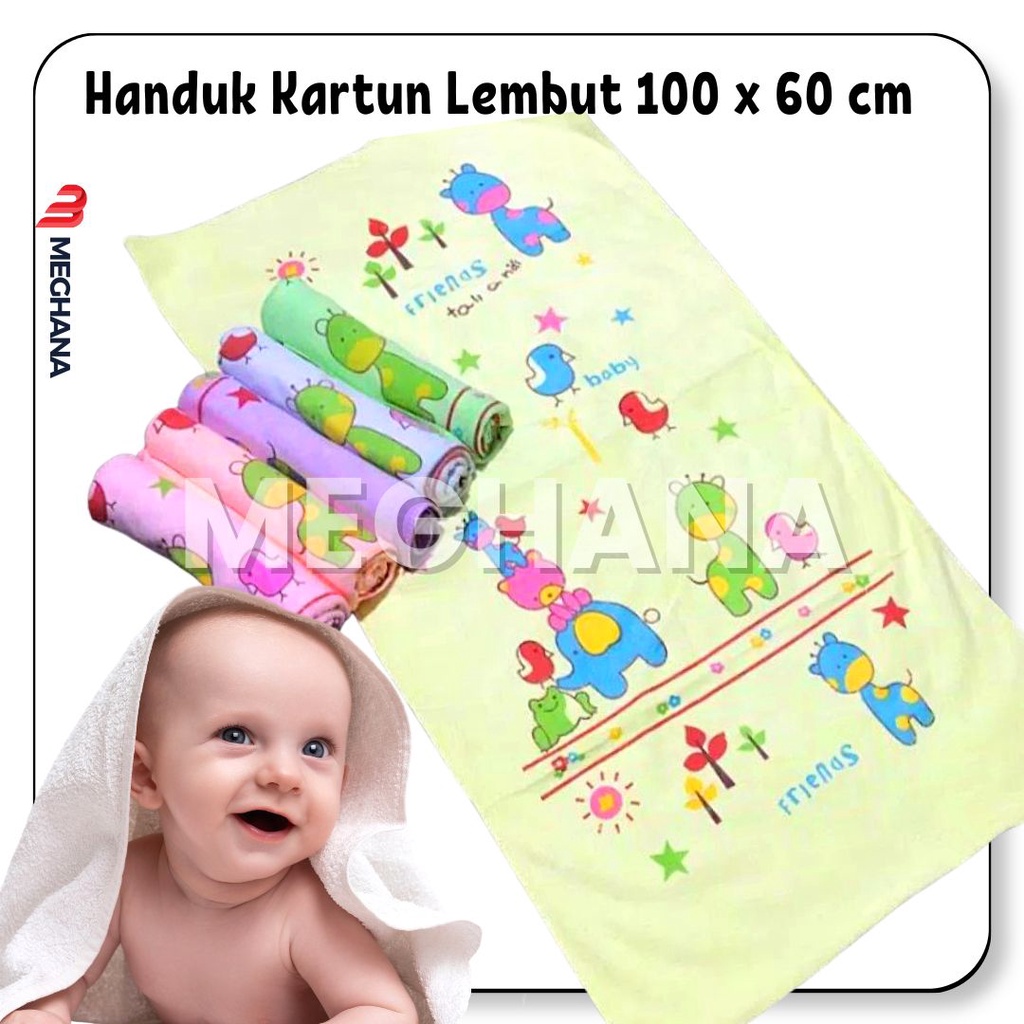 Handuk Anak Bayi Microfiber/Handuk Mandi Anak Bayi